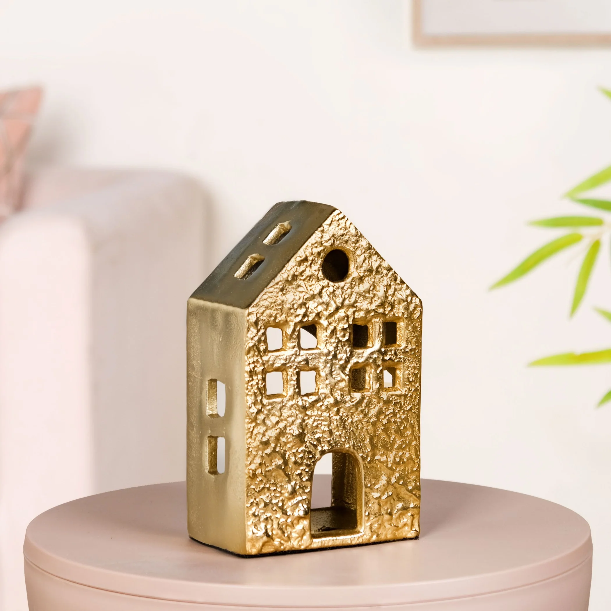 Glowhouse Gold Tealight Holder - Image 2