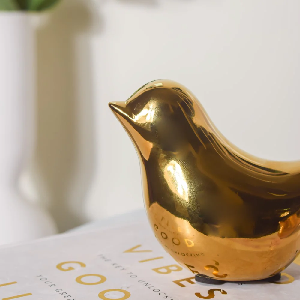 Gold Bird Statue - Image 8