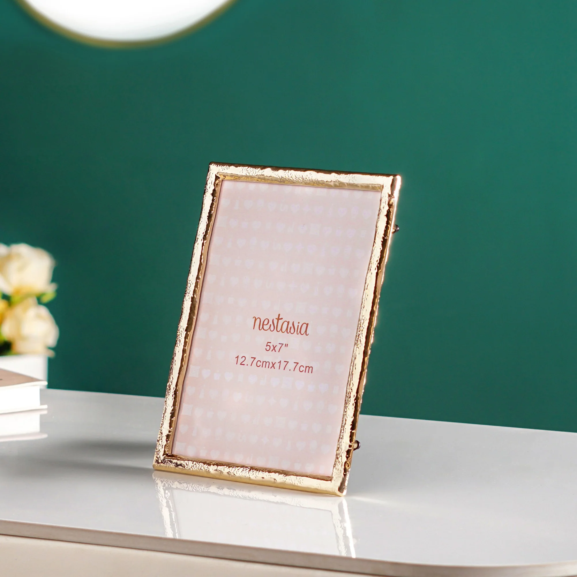 Gold Keepsake Medium Desk Photo Frame 13x18cm - Image 8