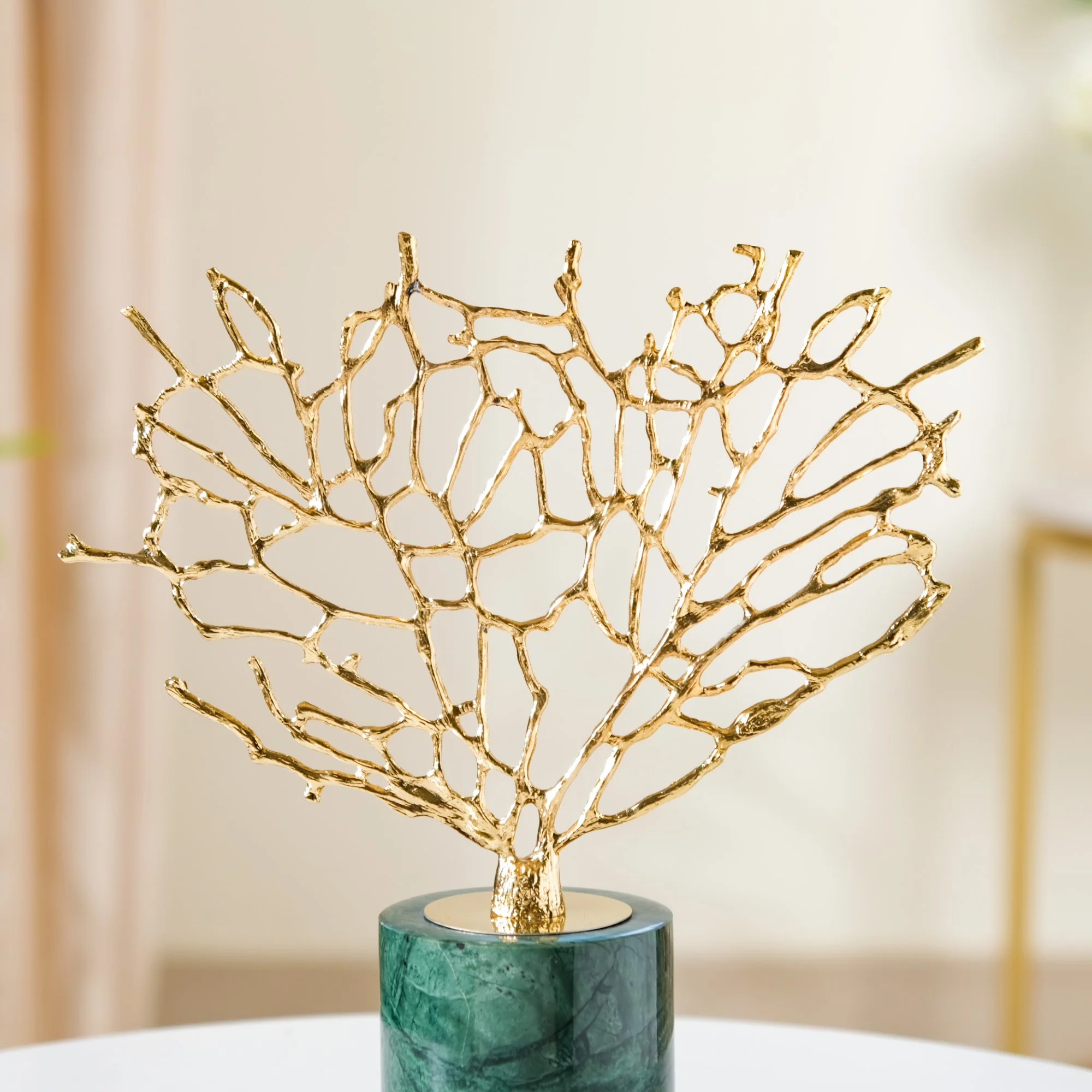 Gold & Marble Tree Decor Showpiece Small - Image 5