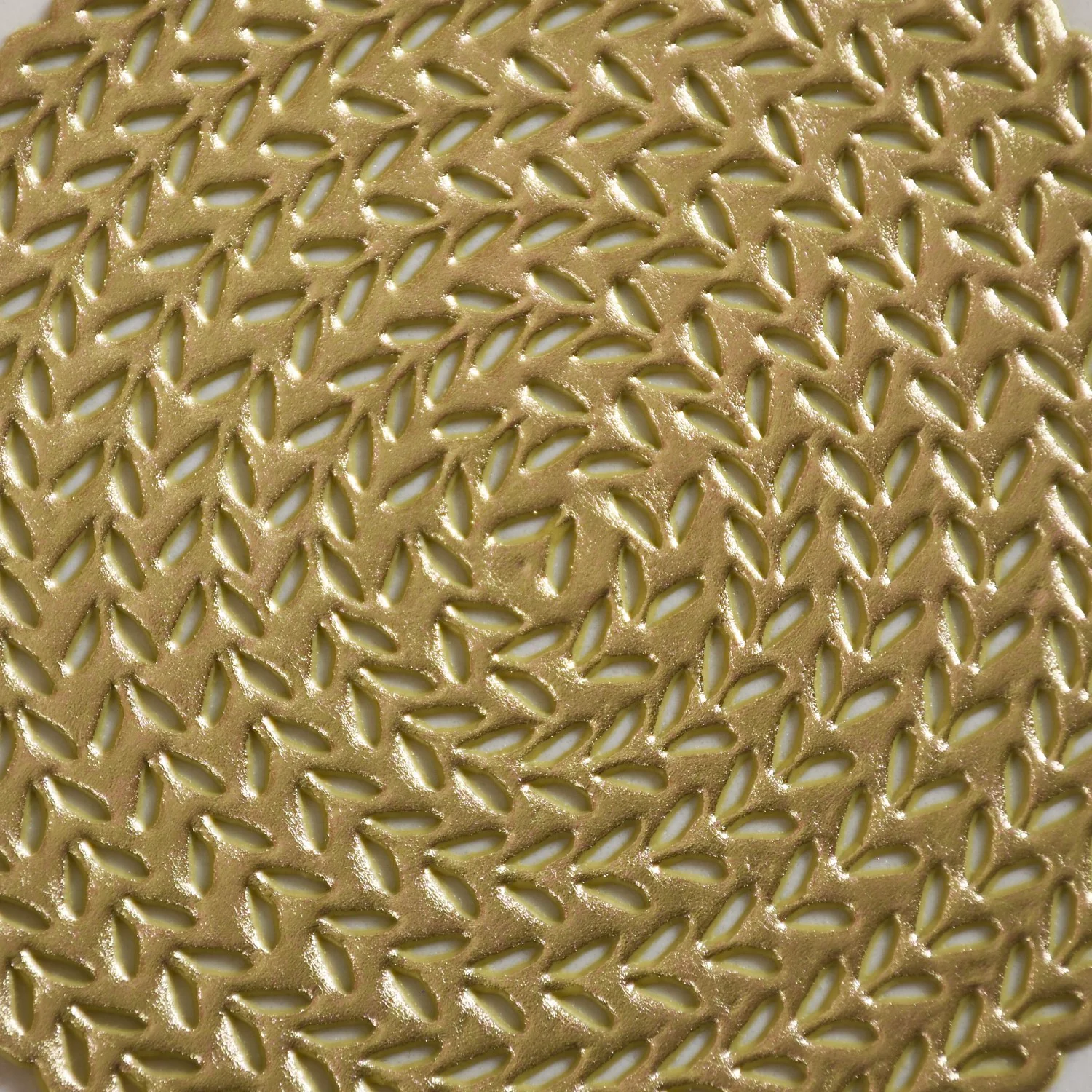 Gold Round Coaster Set Of 6 - Image 6