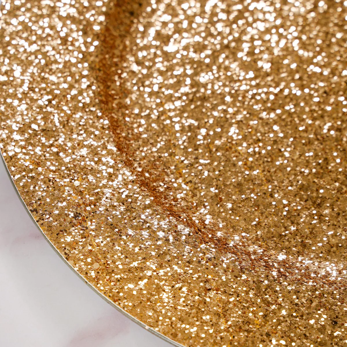 Gold Shimmer Charger Plate Set Of 6 13 Inch - Image 7