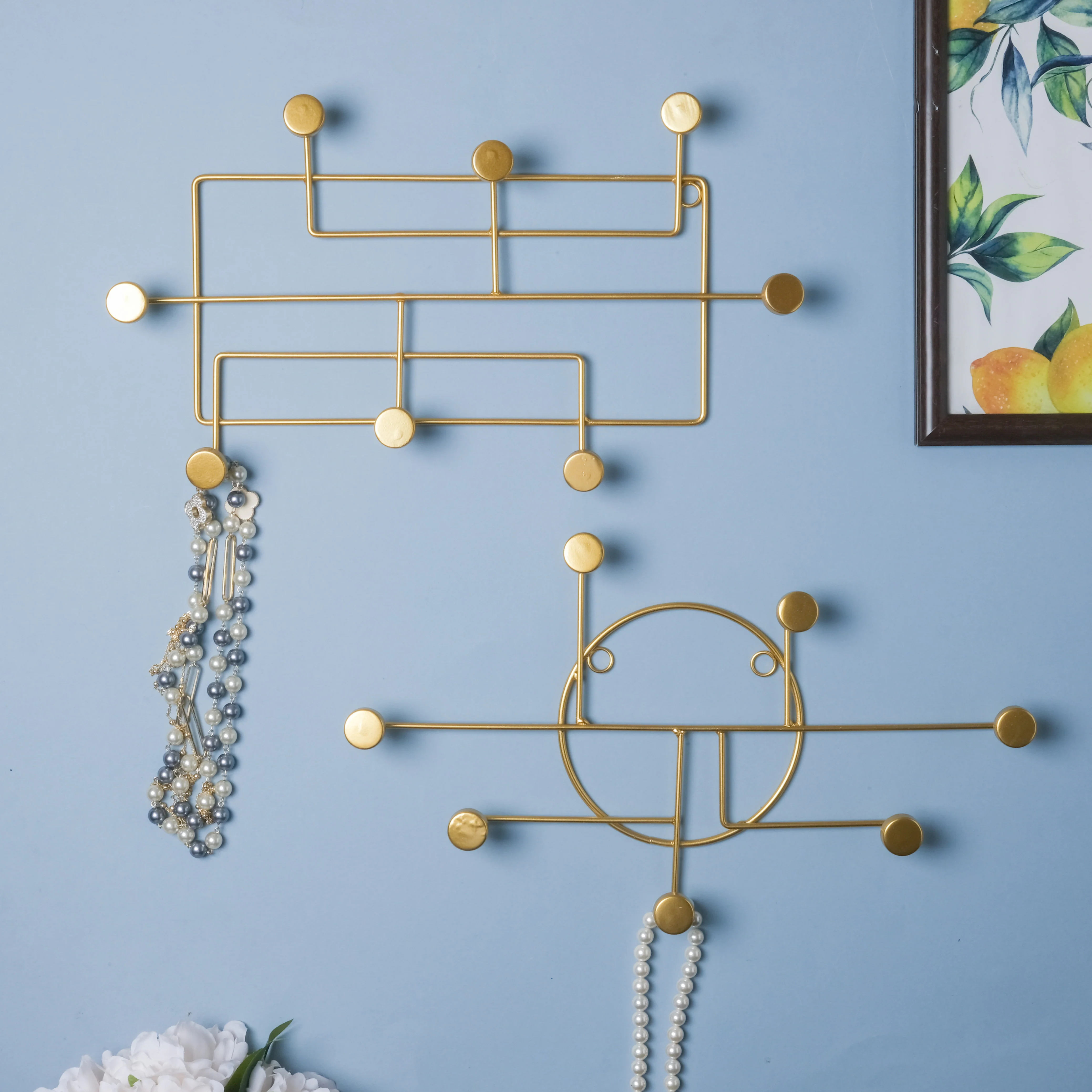 Gold Wall Hook - Large - Image 2