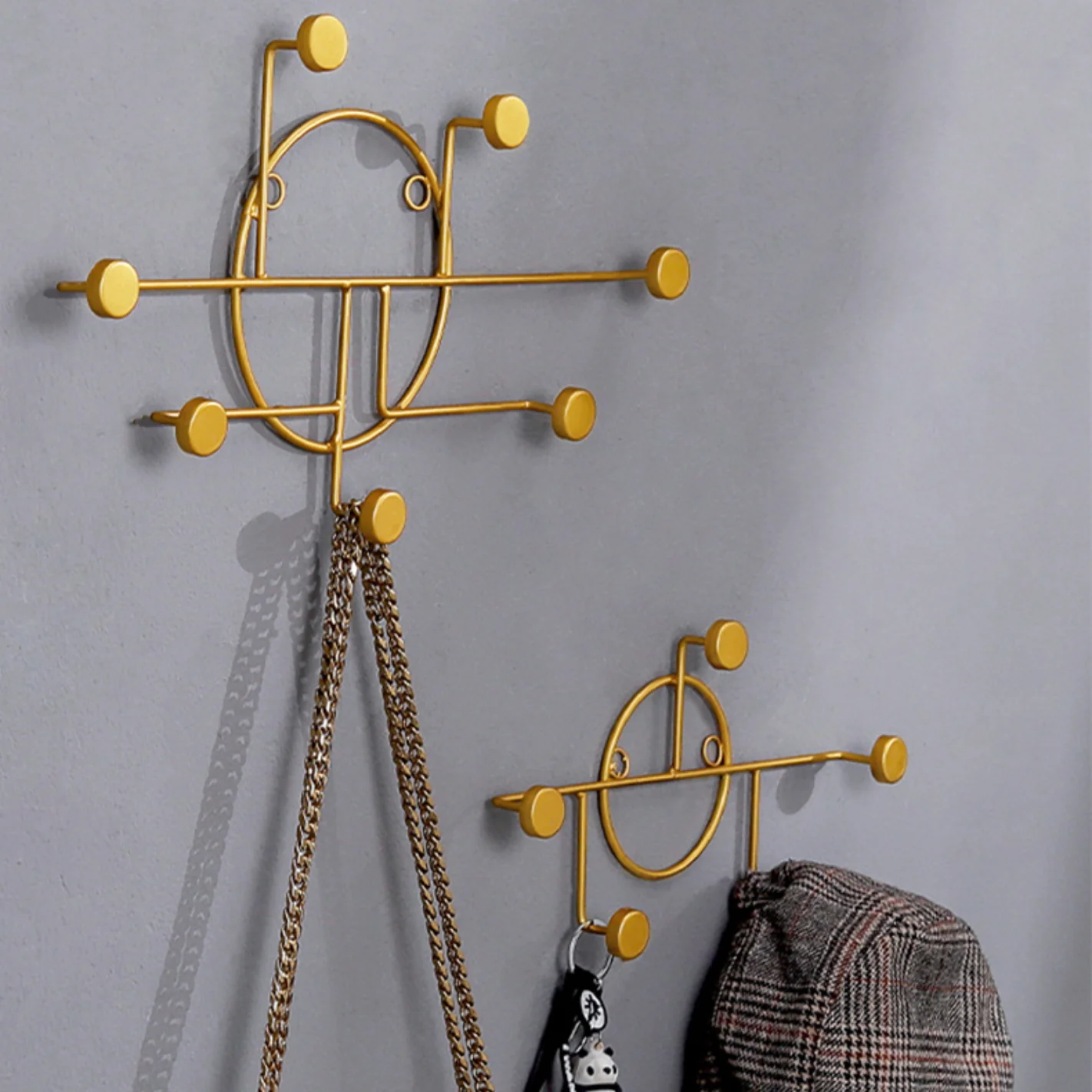 Gold Wall Hook - Small - Image 3