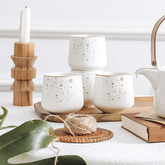 Golden Dotted Mug - Image 3