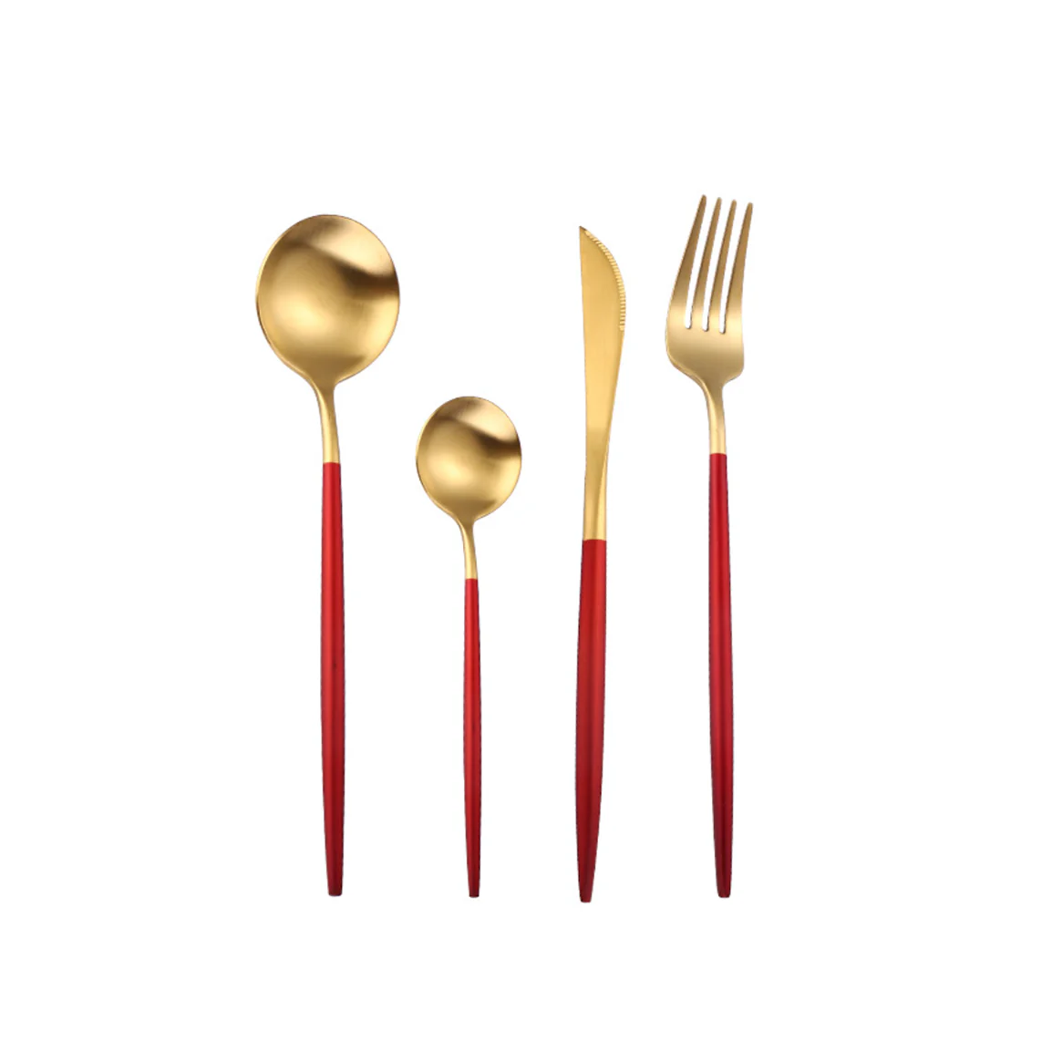 Golden Flatware Set - Image 10
