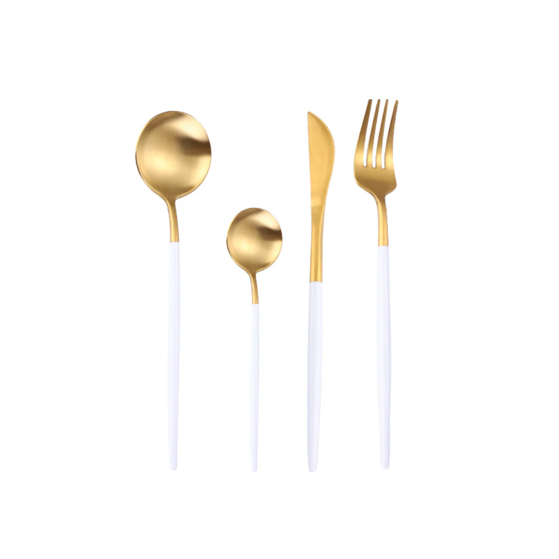 Golden Flatware Set - Image 6