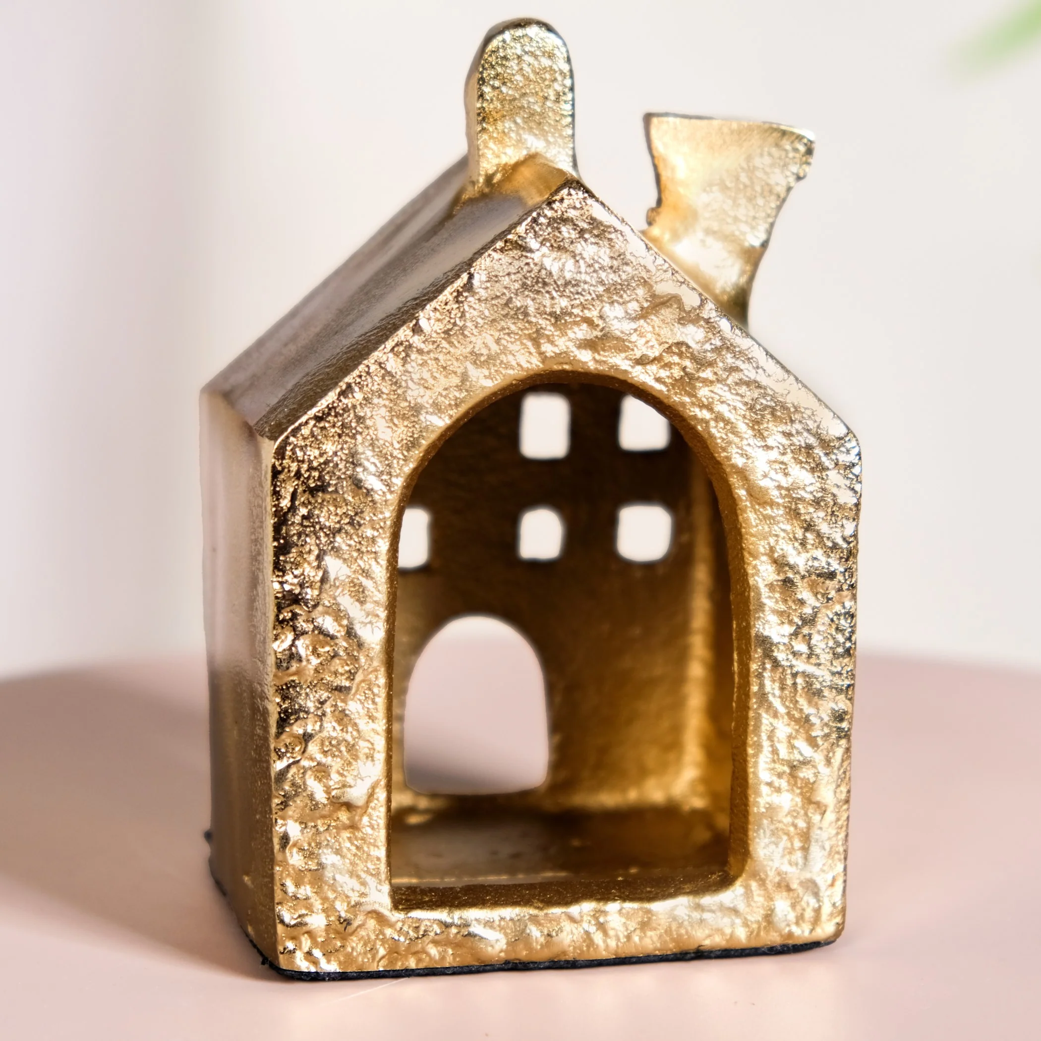 Golden Nest Mini House Tealight Holder - Image 7