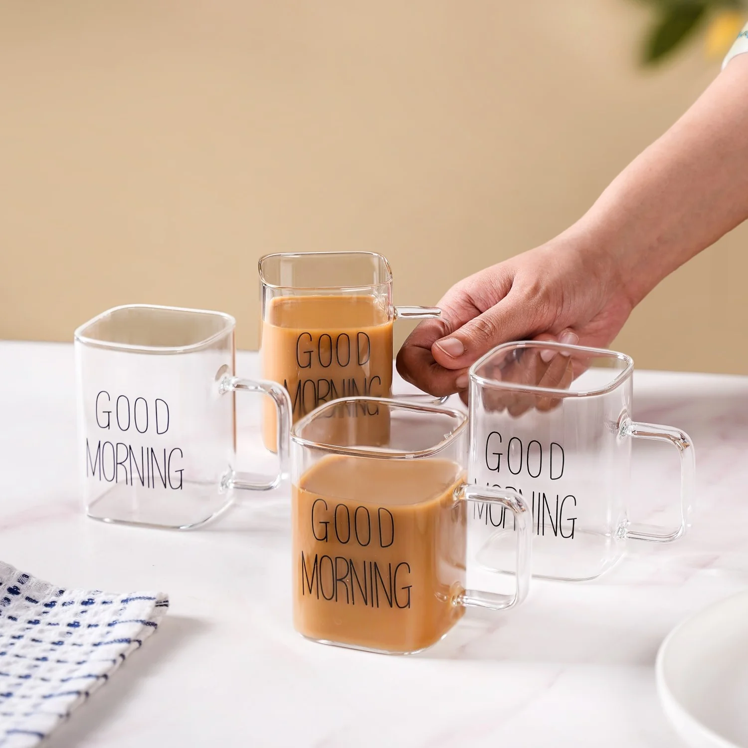 Good Morning Tea Cup Set Of 4 250ml - Image 2
