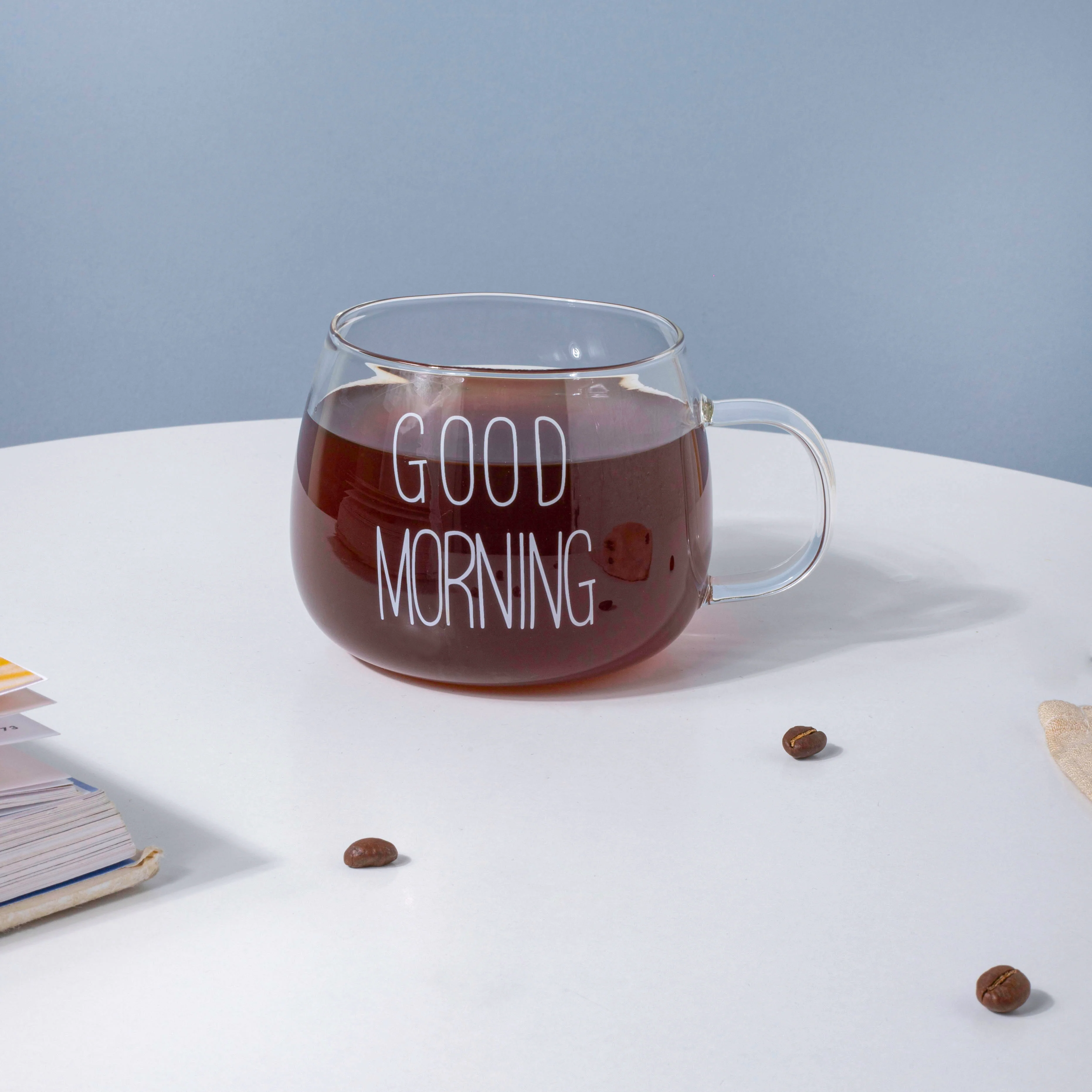 Good Morning Tea Cup Set of 2 White - Image 3