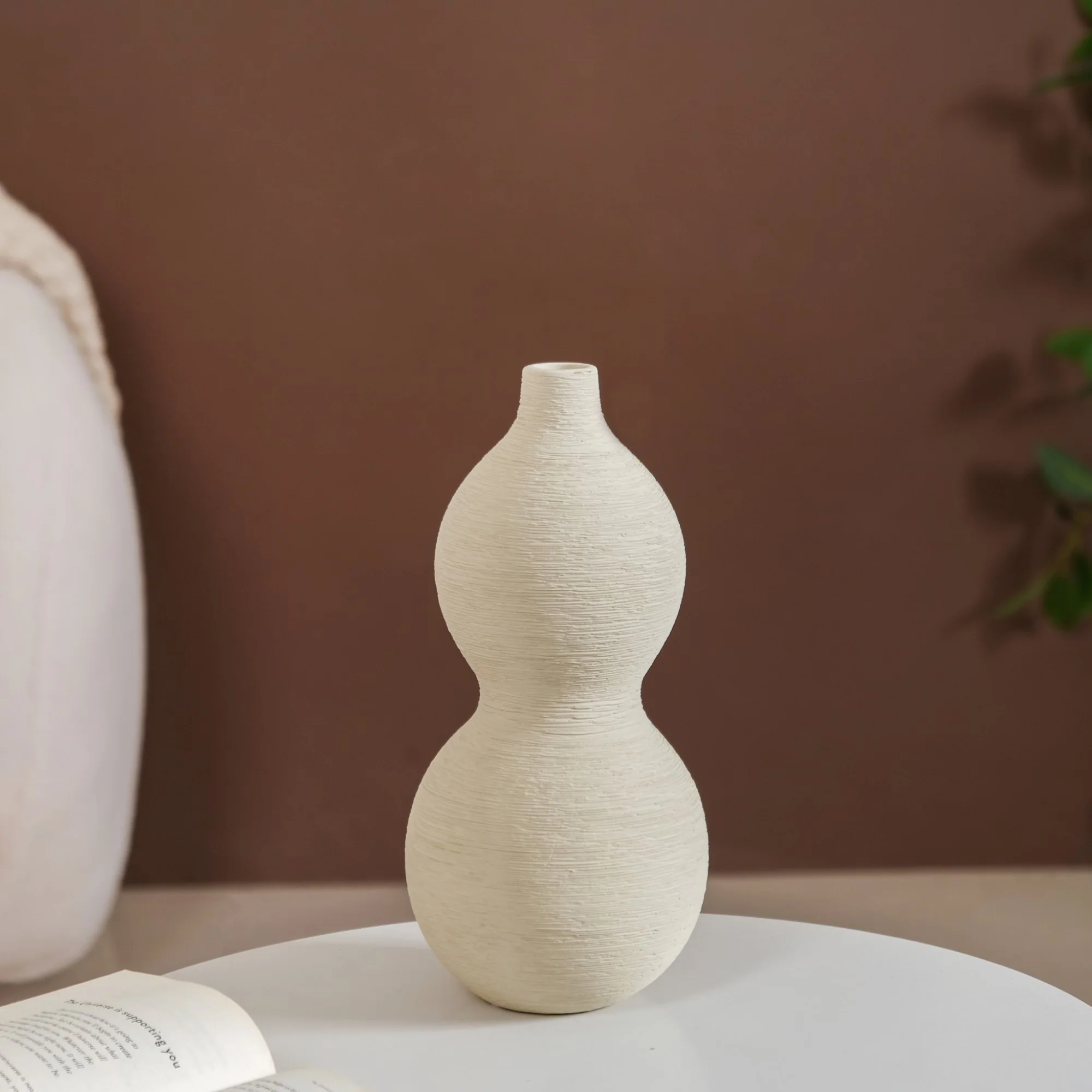 Gourd Matte Finish Flower Vase - Image 11