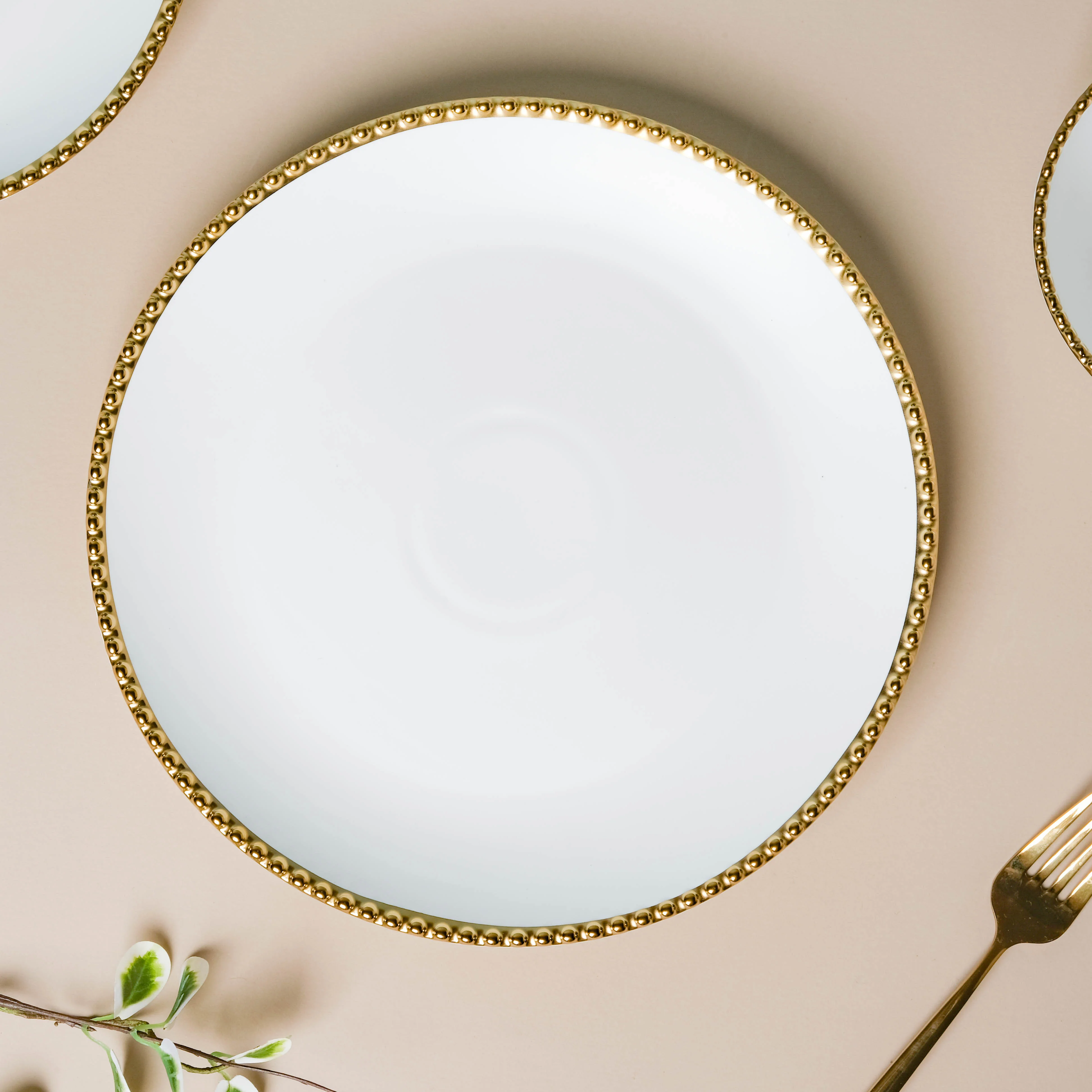 Green And White Elysian 22 Piece Dinnerware For 6 - Image 5