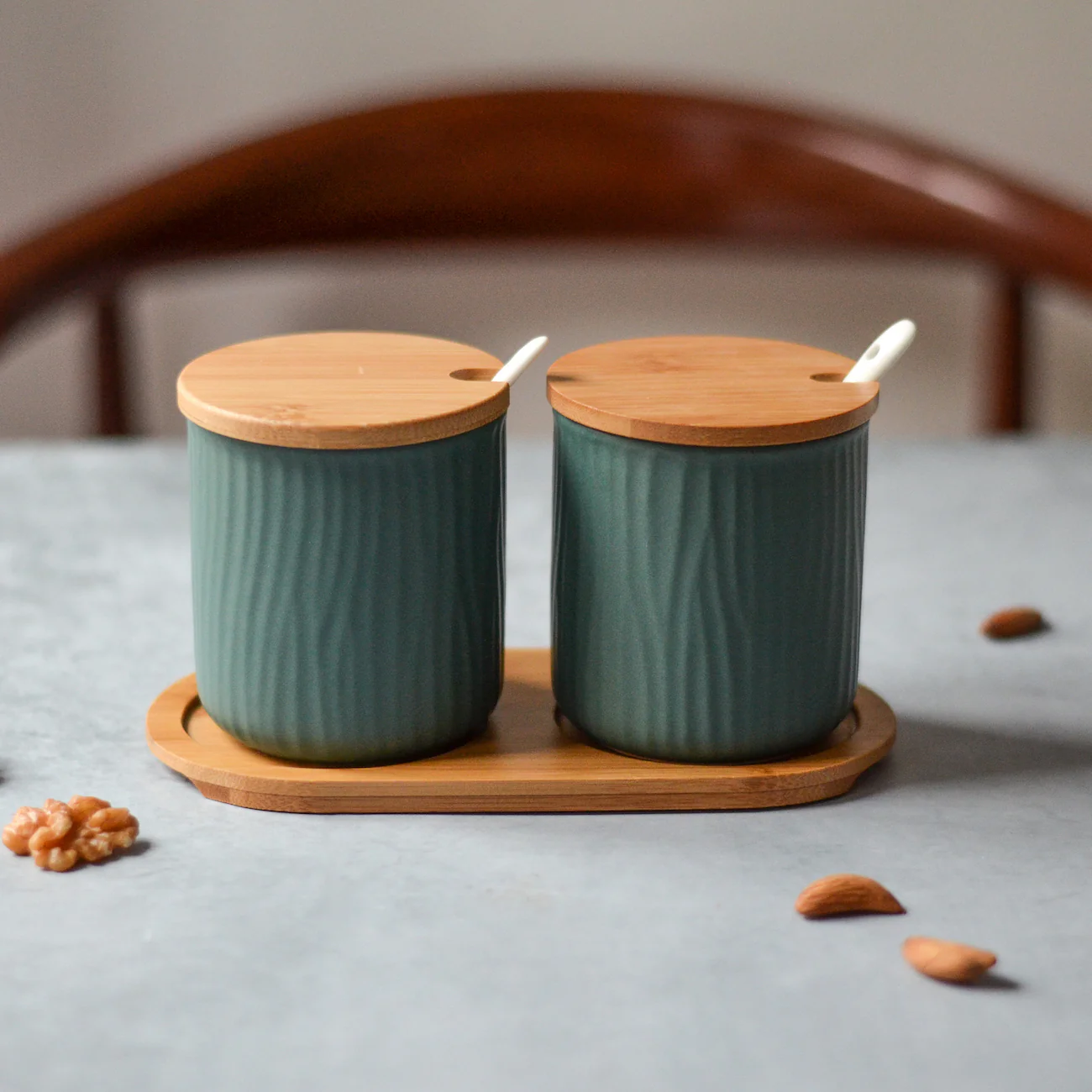 Green Spice Jar Set - Image 2