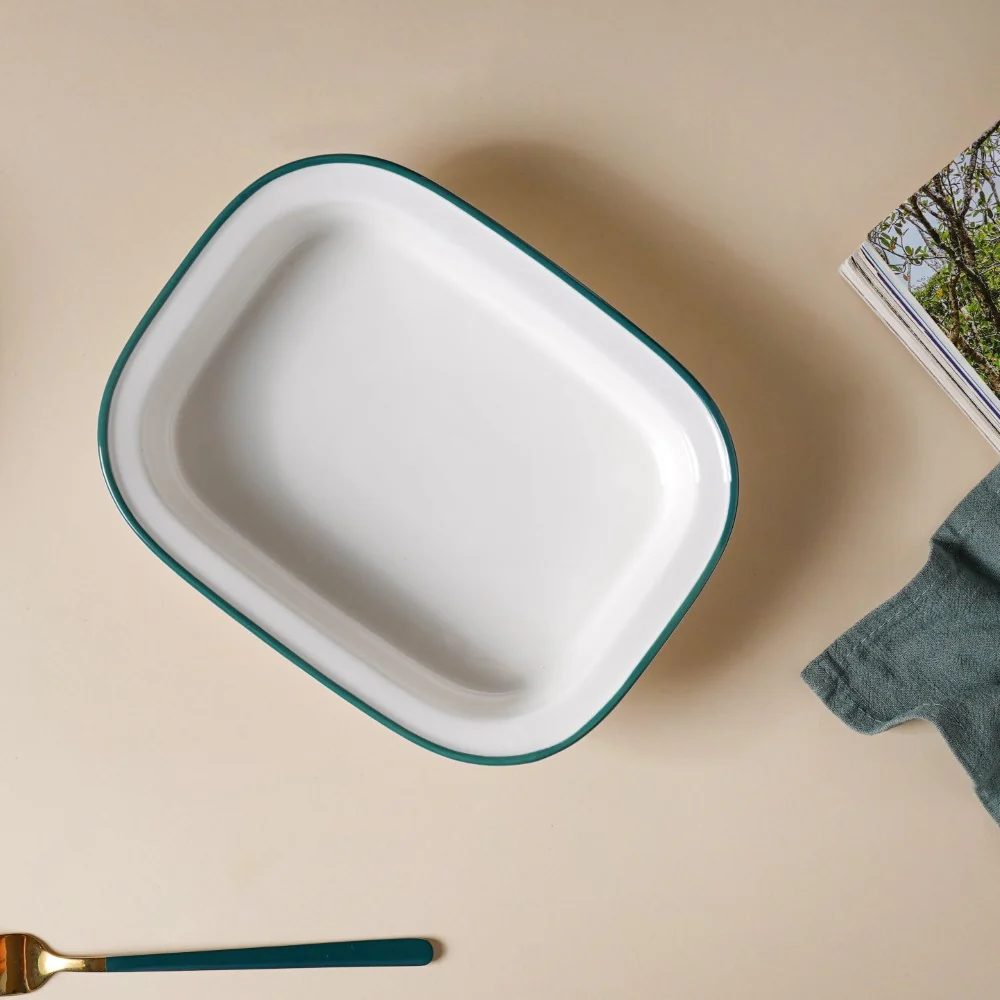 Green Toujours 21 Piece Pasta Snack Set For 6 - Image 4