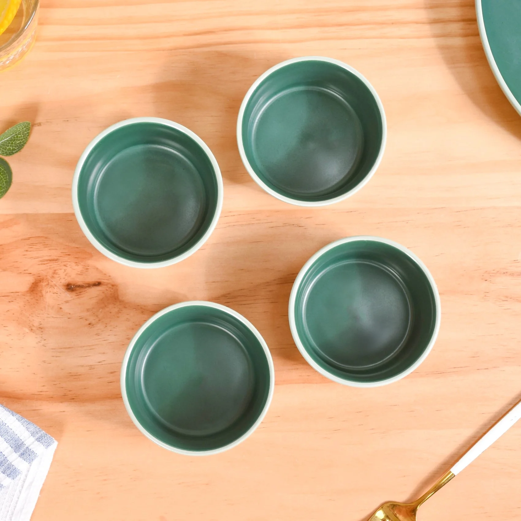 Green Zoella Dessert Bowls Set Of 4 200ml - Image 3