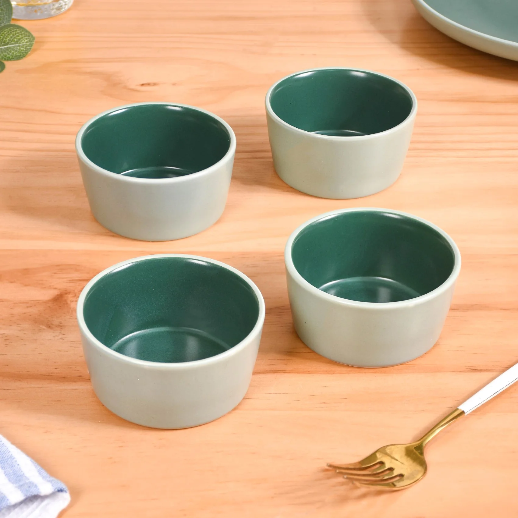 Green Zoella Dessert Bowls Set Of 4 200ml - Image 8
