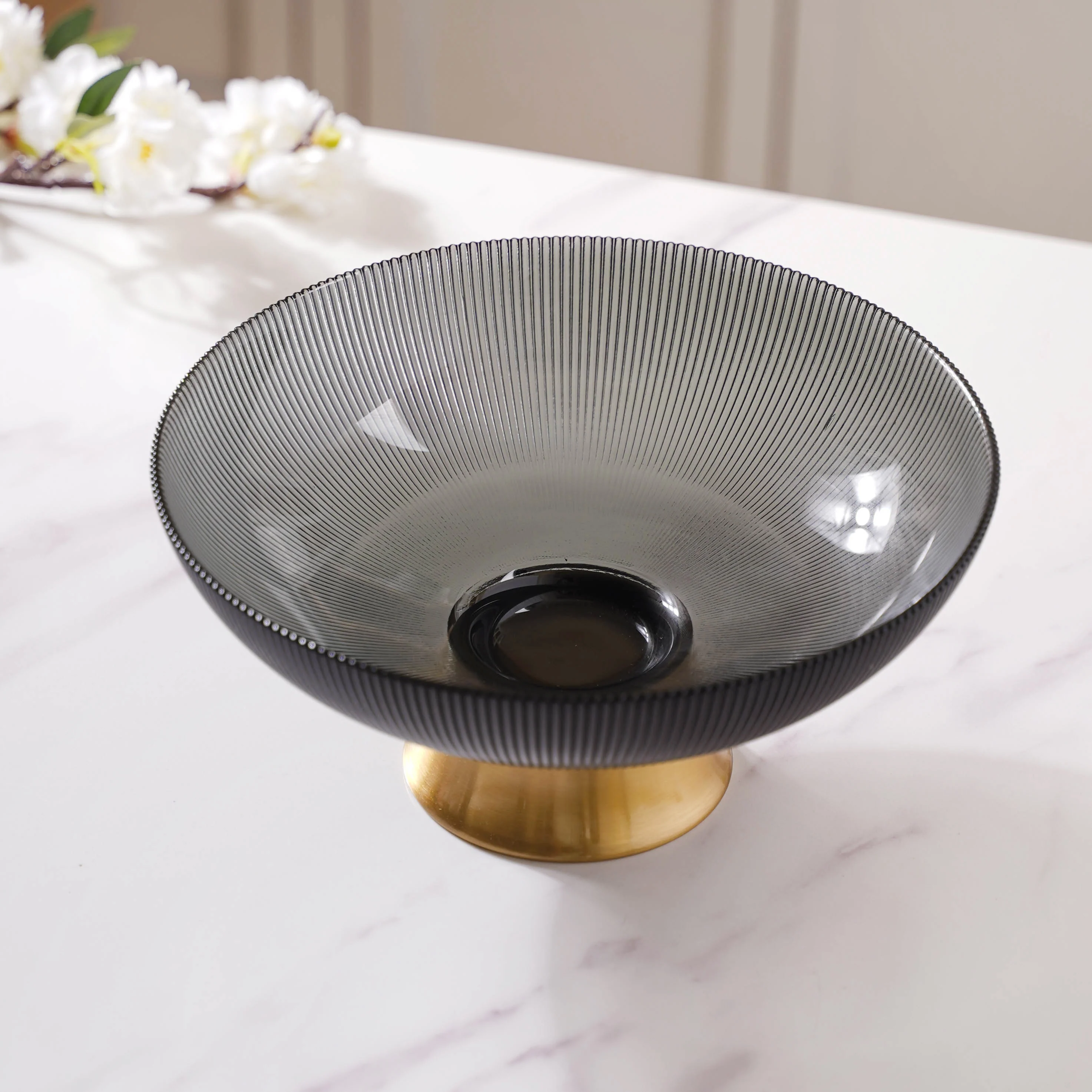 Grey and Gold Fruit Bowl - Image 5