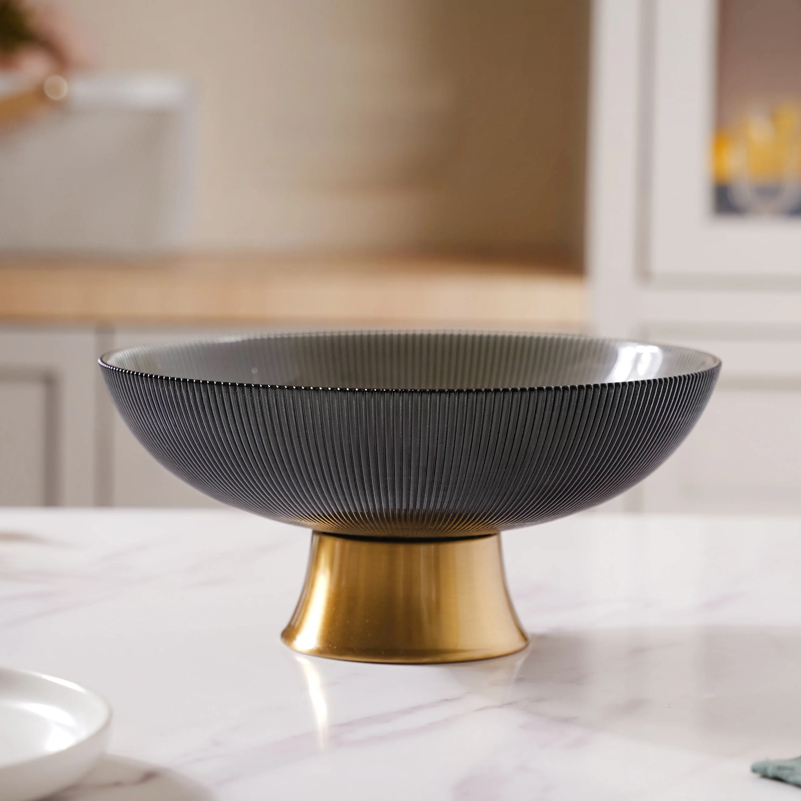 Grey and Gold Fruit Bowl - Image 6