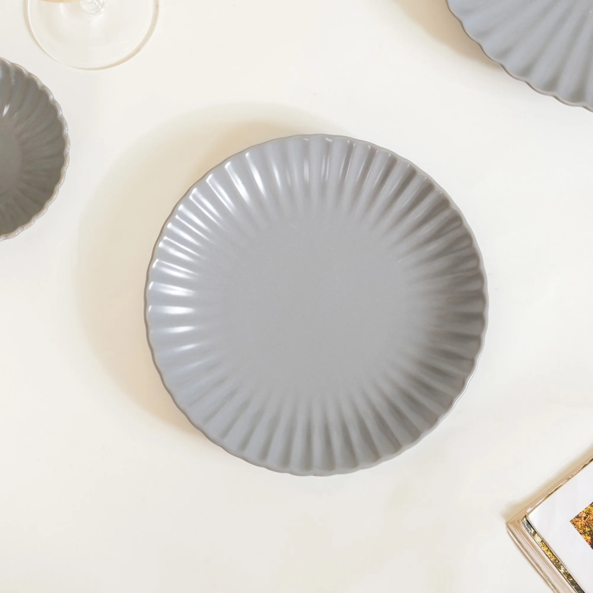 Grey Lavender 22 Piece Daily Dinner Set For 6 - Image 16