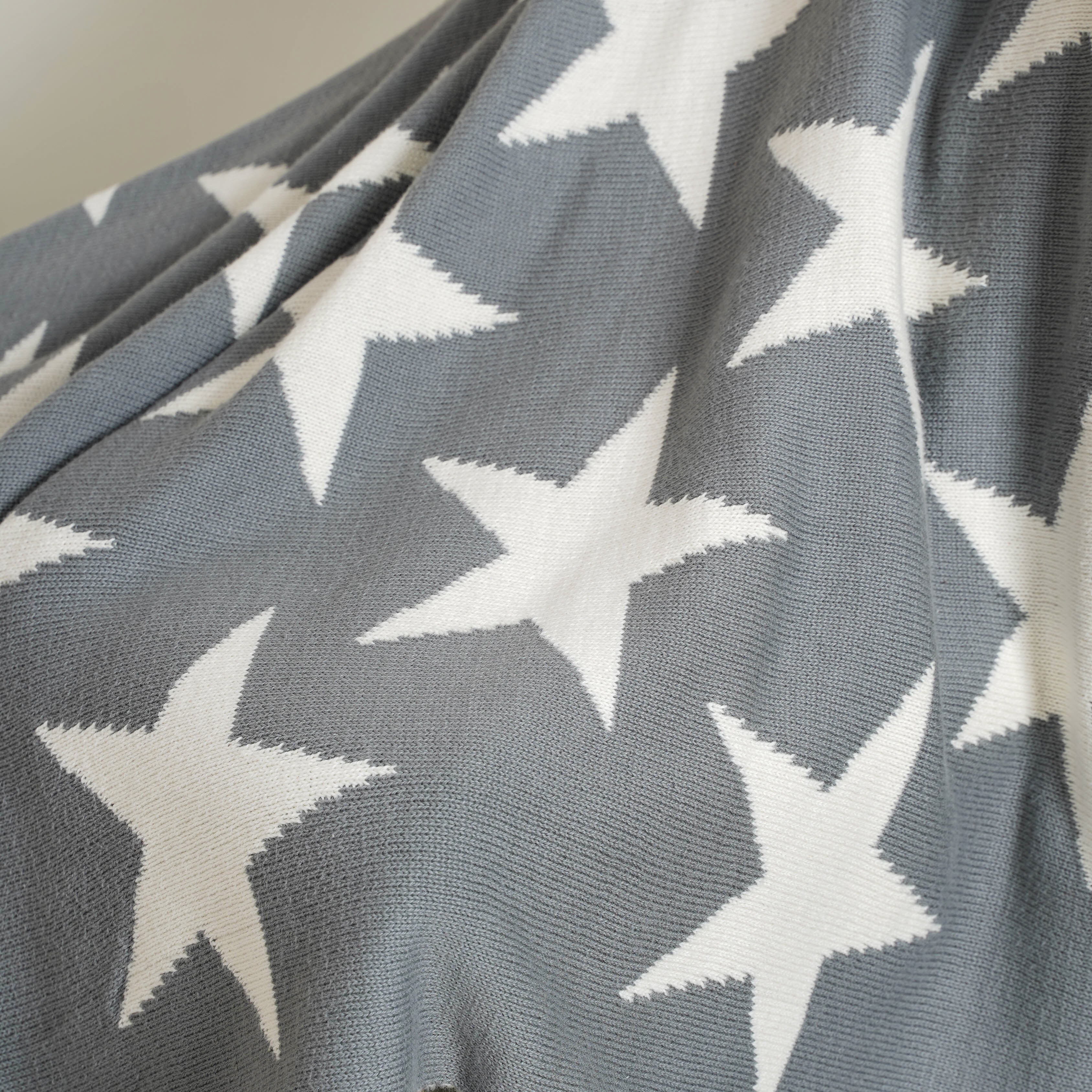 Grey Star Throw - Image 4