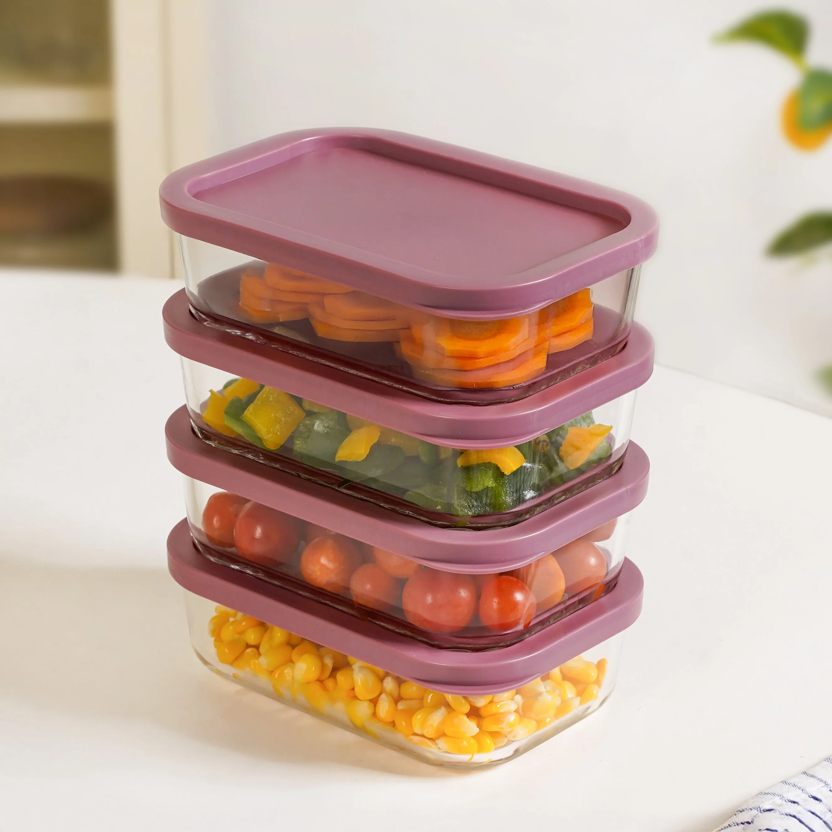 Groovo Food Storage Container Set Of 4 520ml - Image 8