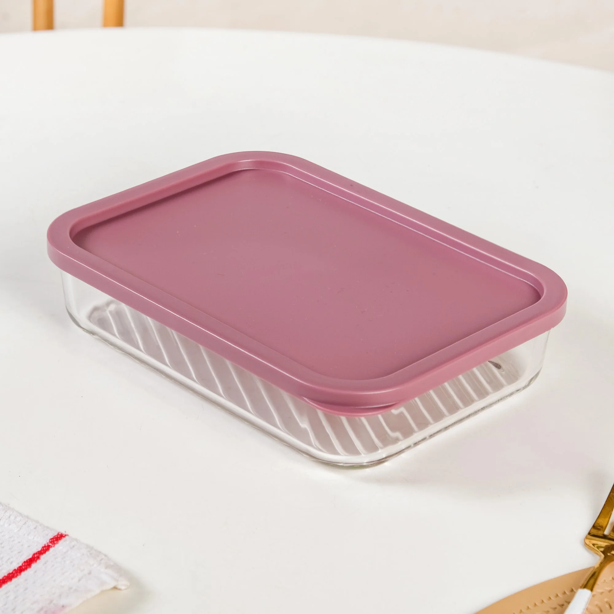 Groovo Stackable Food Storage Containers Set Of 6 S 310ml M 520ml L 750ml XL 1200ml - Image 8
