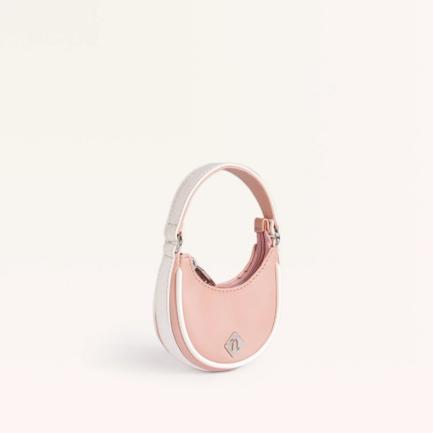 Half Moon Mini Purse Pink - Image 3