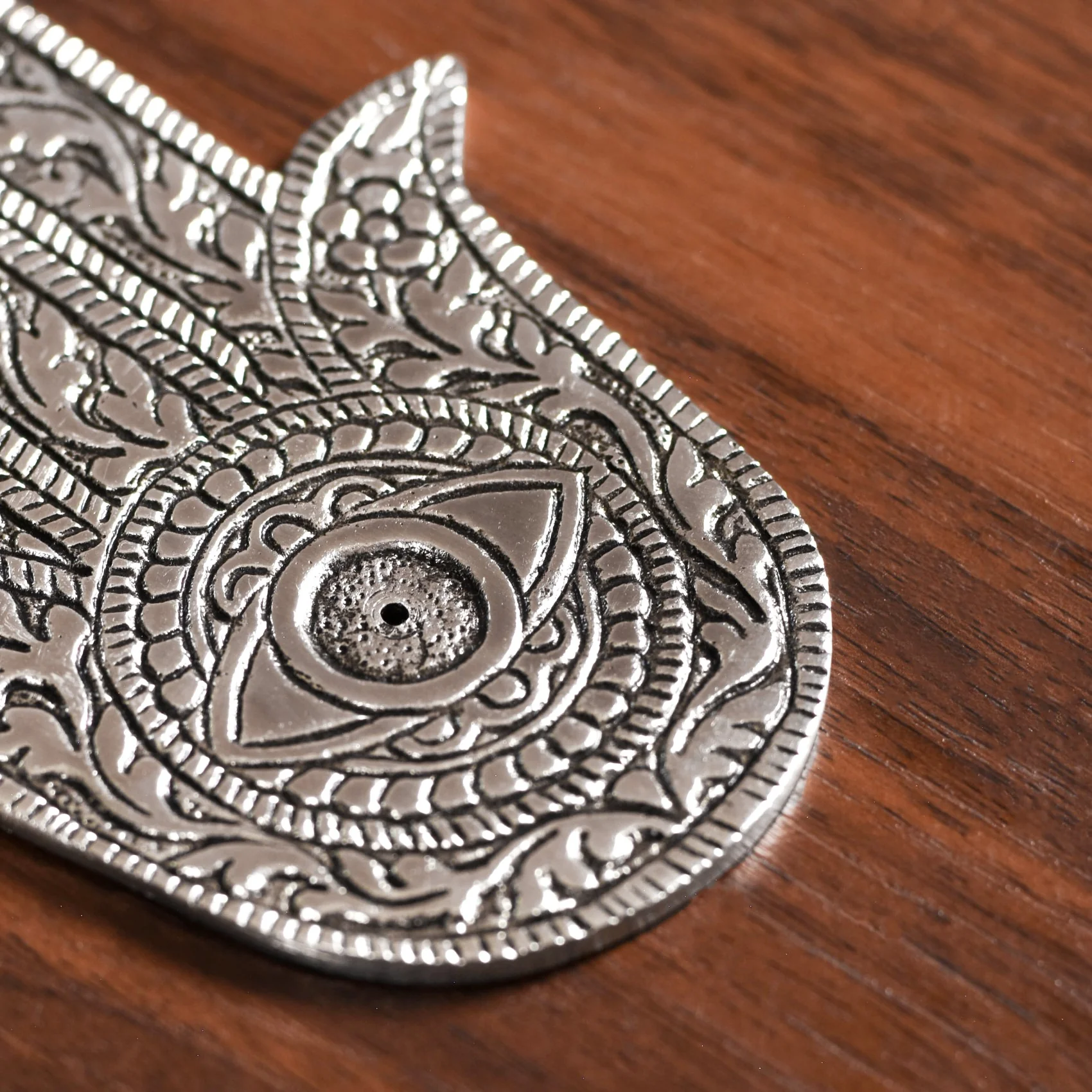 Hamsa Evil Eye Agarbatti Stand With Vanilla Incense Sticks - Image 9