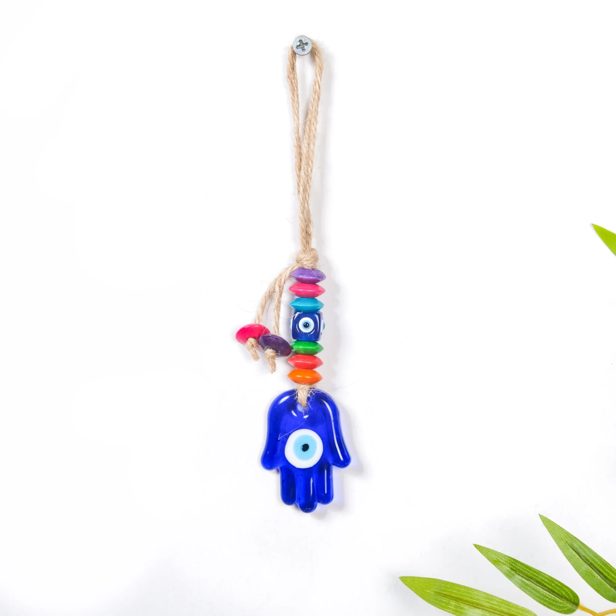 Hamsa Hand Evil Eye Wall Hanging Set Of 2 - Image 6