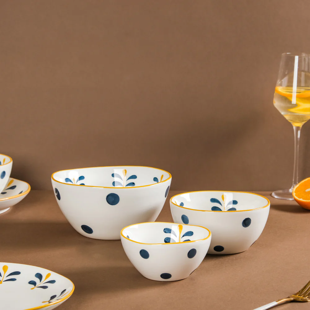 Hana 21 Piece Ceramic Dinner Set For 6 - Image 10