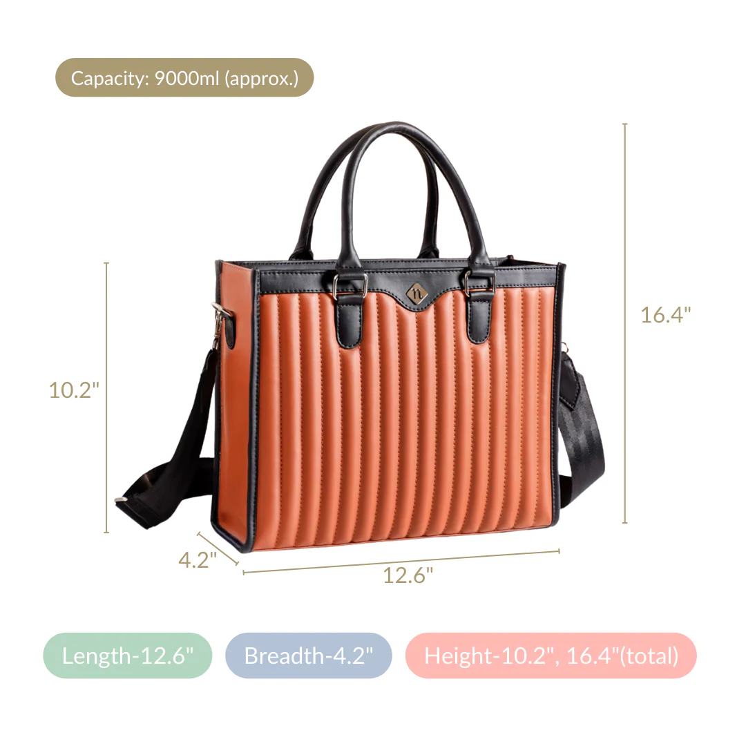 Handbag For Women Tan - Image 4