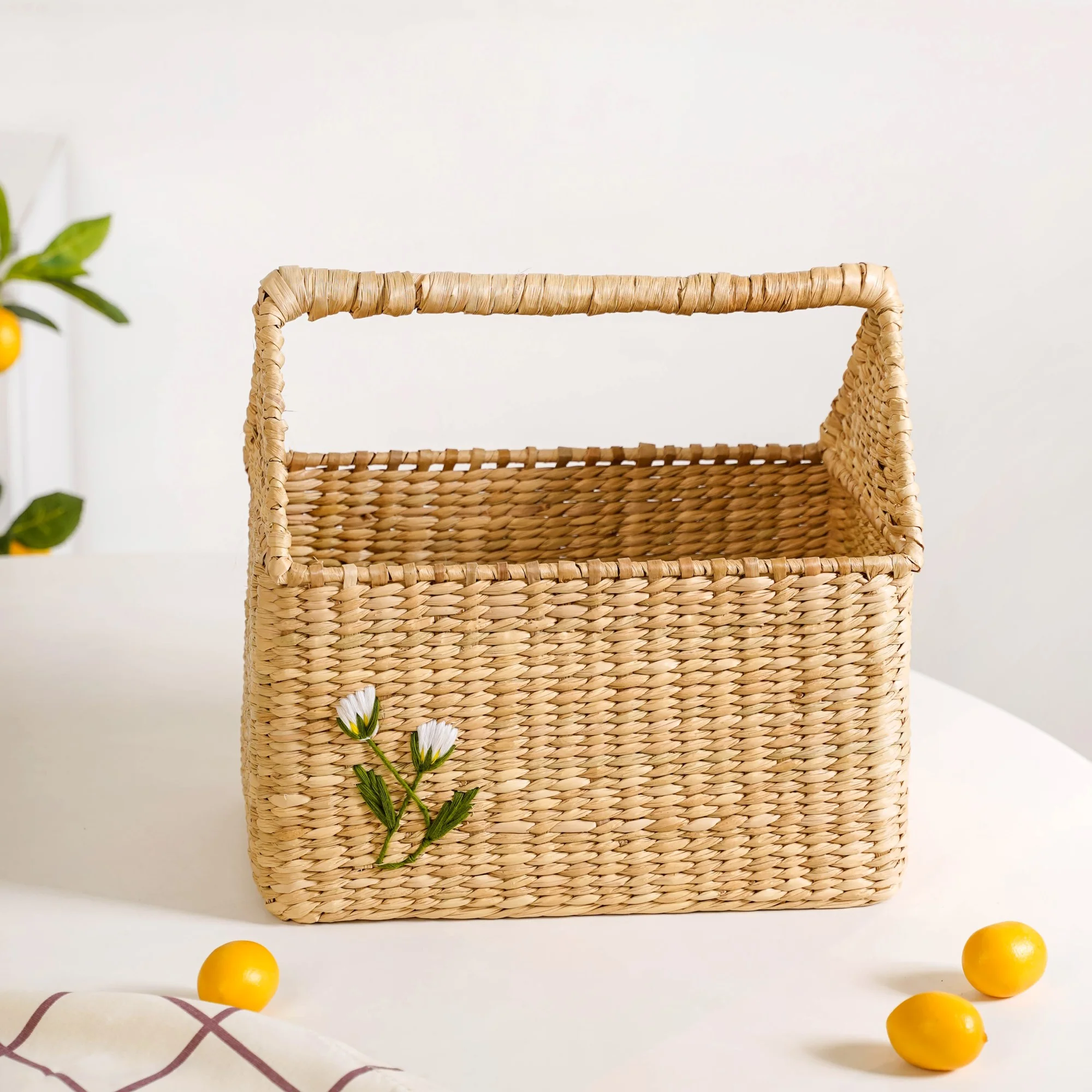 Handcrafted Kauna Caddy Basket - Image 2