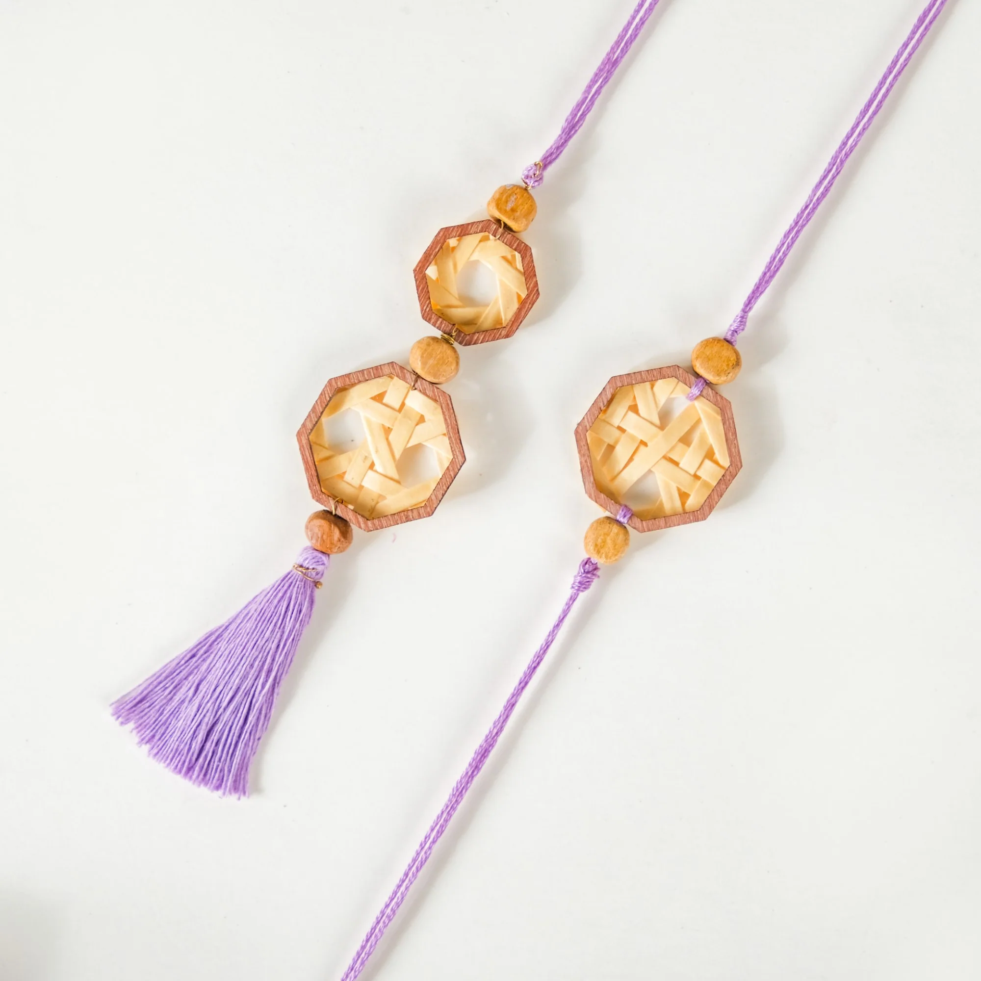 Handmade Eco Friendly Rakhi Gift Set Of 3 - Image 5