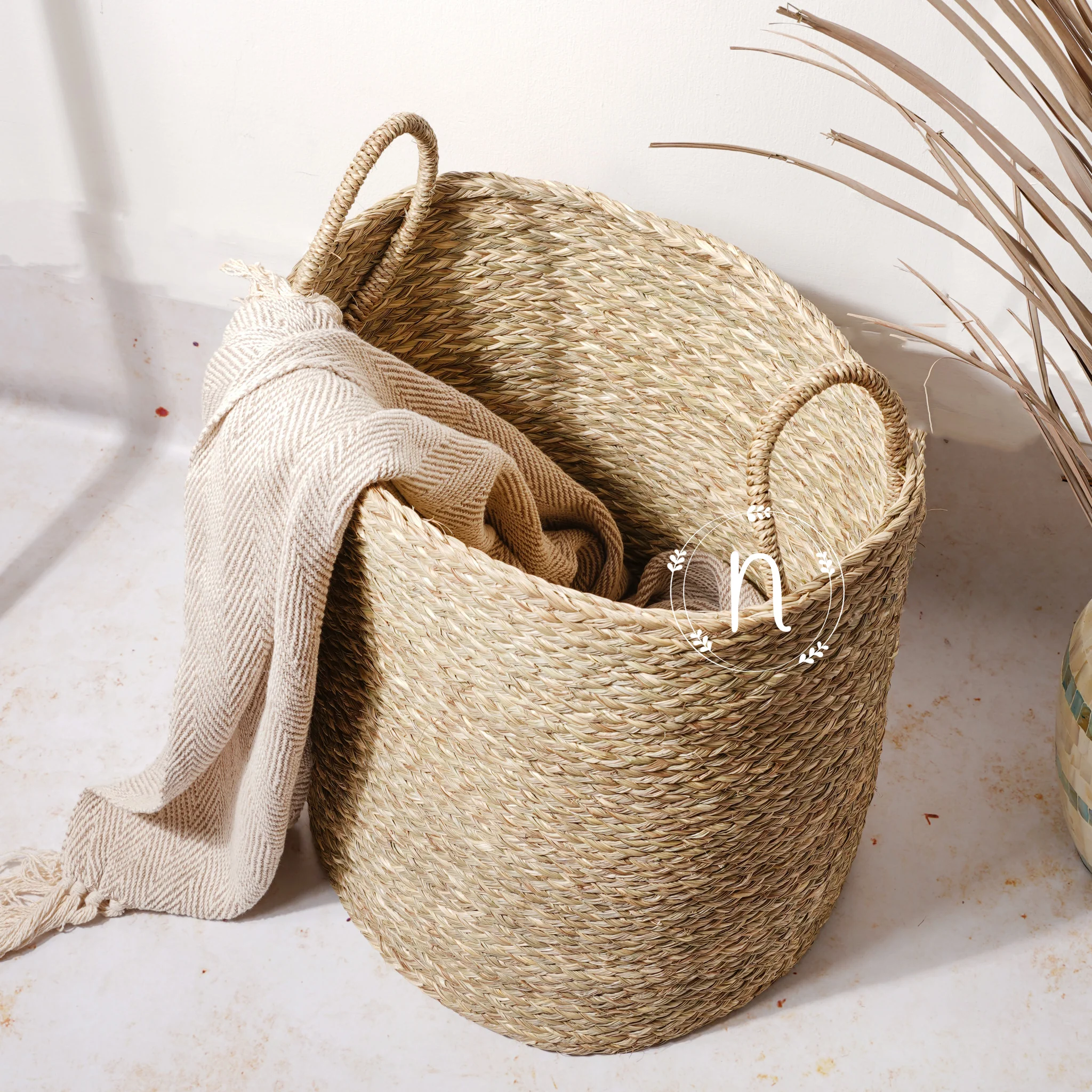 Handmade Laundry Basket - Image 2