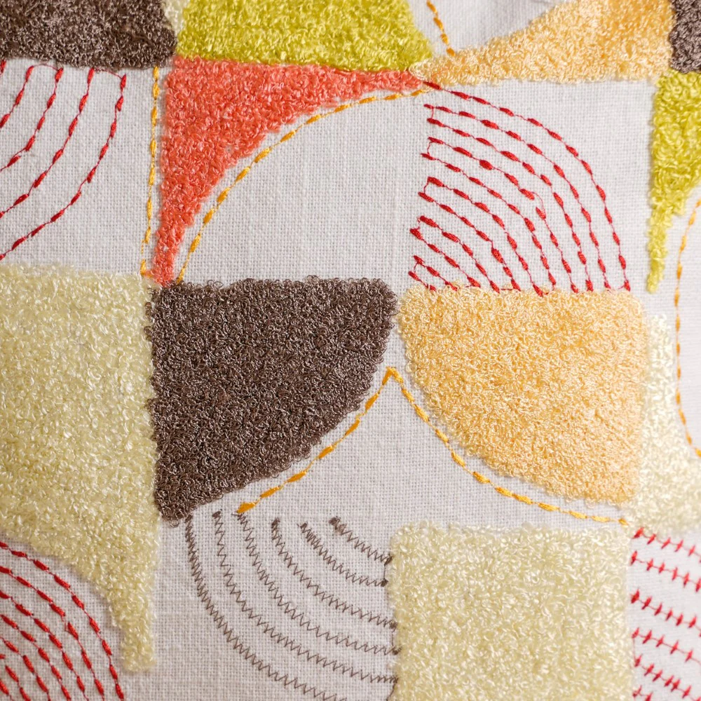 Handwoven Cotton Cushion Cover Set of 4 16x16 Inch - Image 10