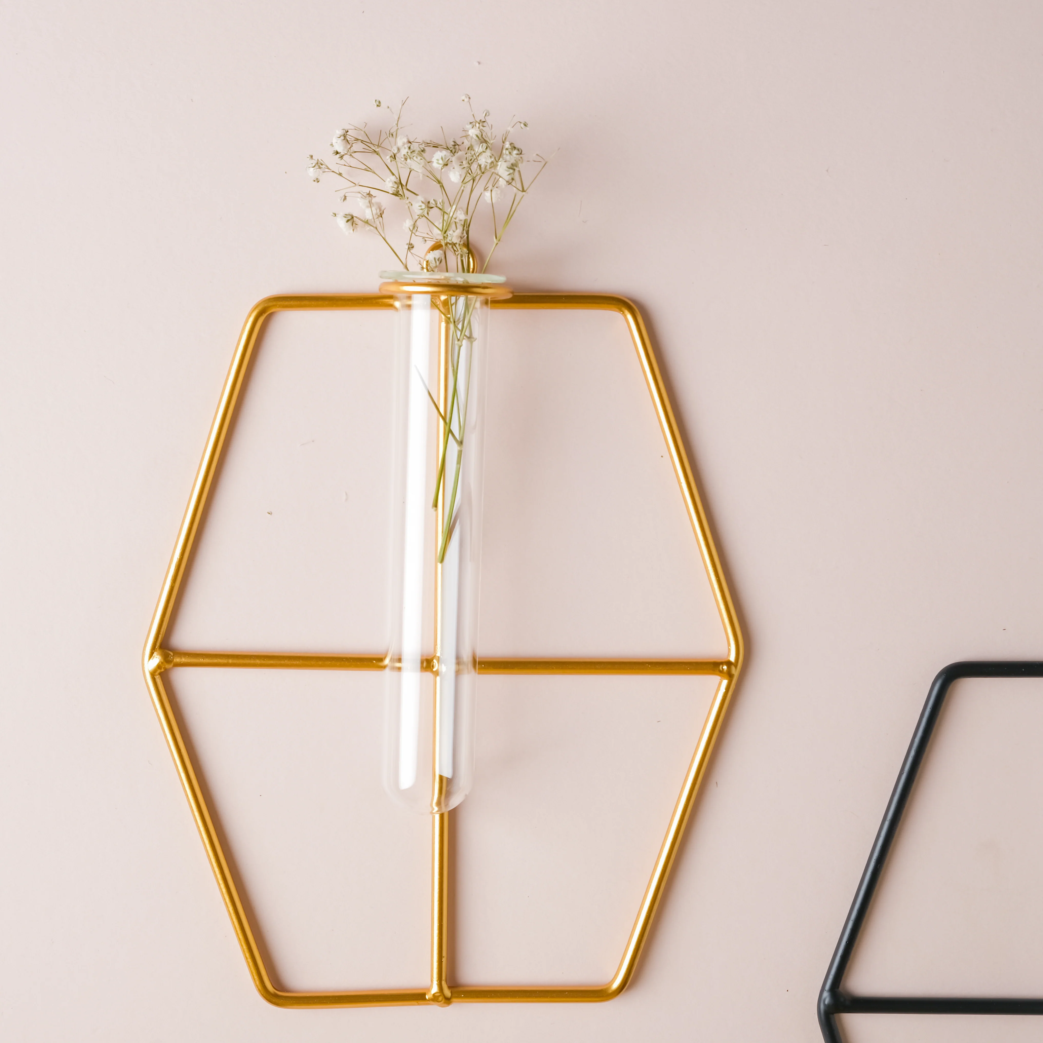 Hanging Glass Planter - Hexagon - Image 3