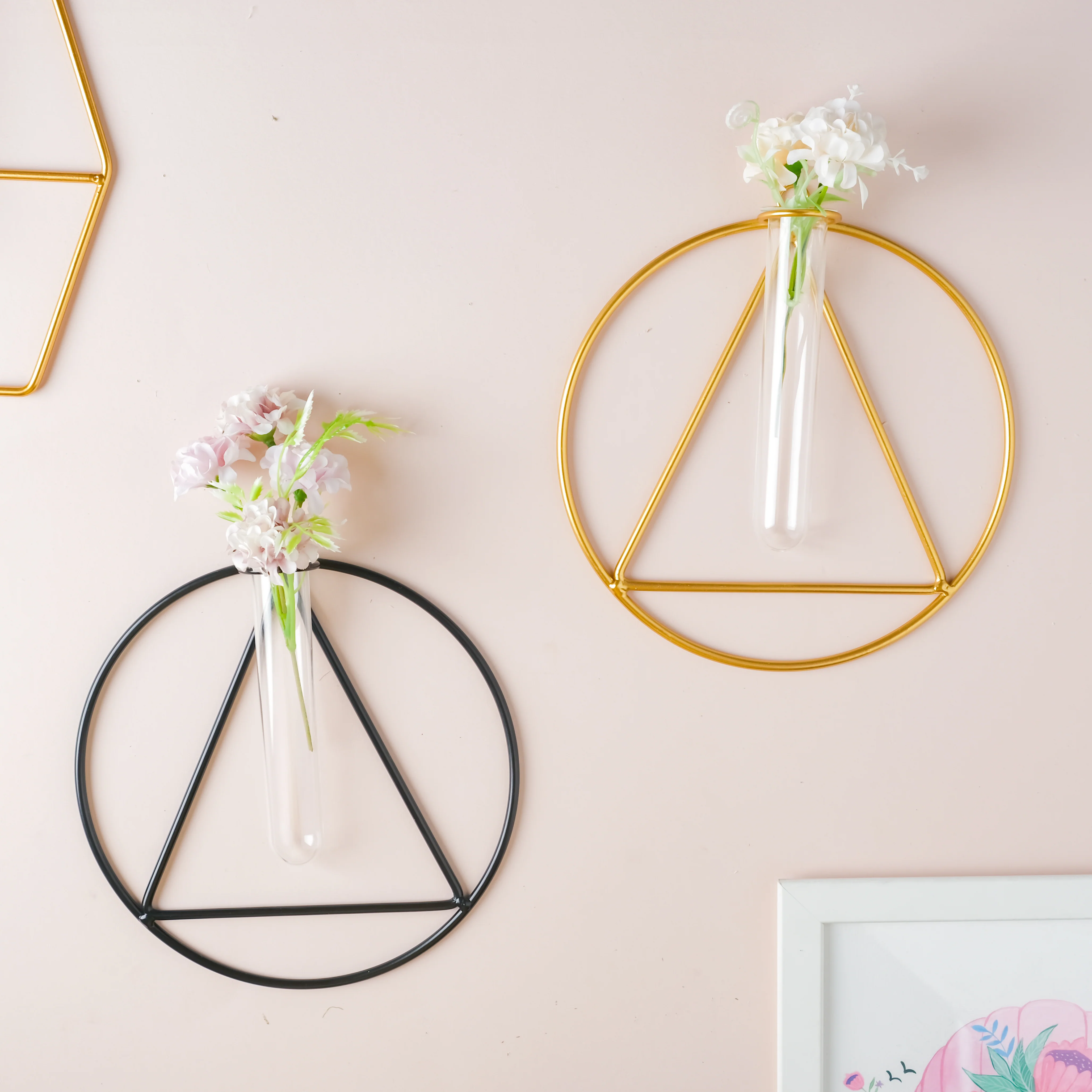 Hanging Glass Planter - Triangle - Image 3