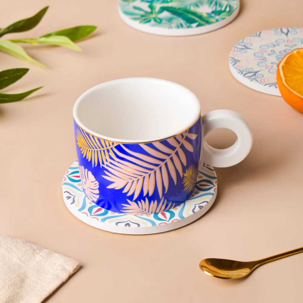 Havanna Ceramic Cup With Coaster 200 ml - Image 11