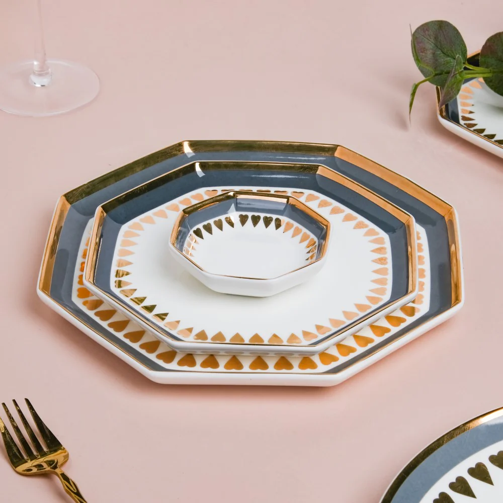 Heart 22 Piece Dinner Set For 6 - Image 3