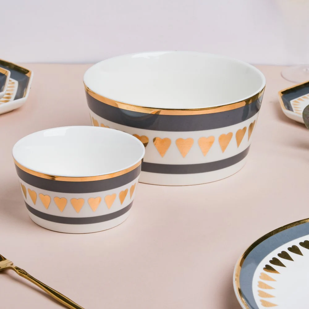 Heart 22 Piece Dinner Set For 6 - Image 4