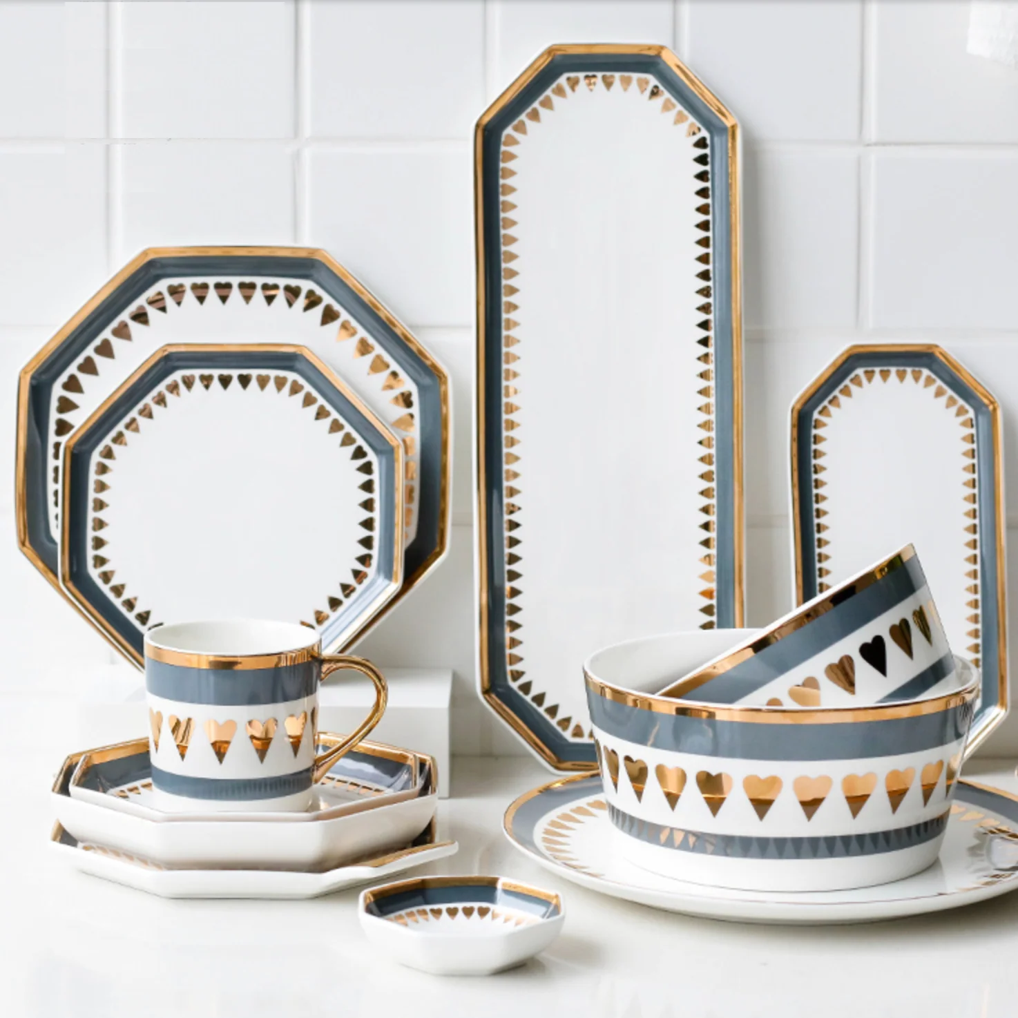 Heart Long Plate - Image 3