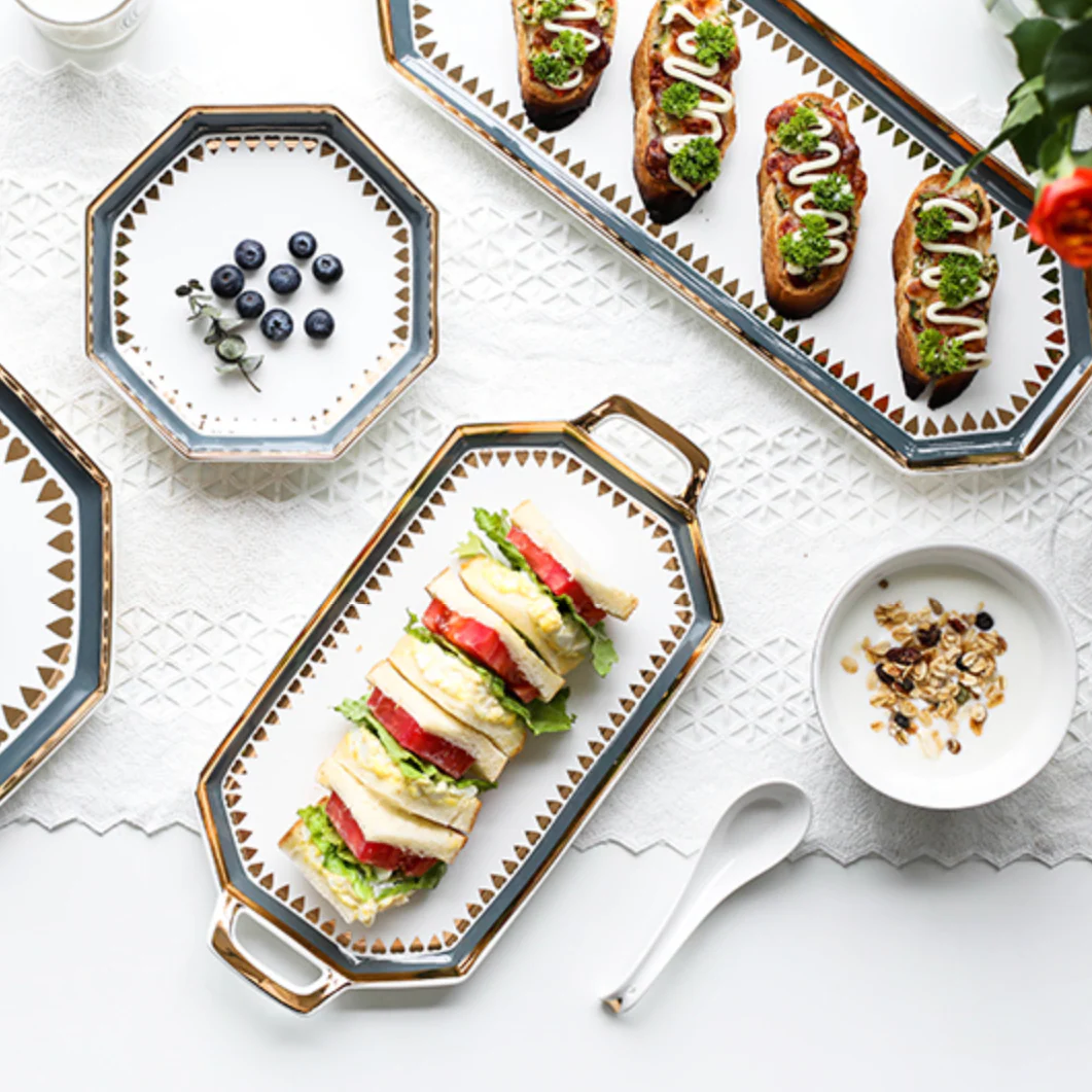 Heart Long Plate with Handle - Image 5