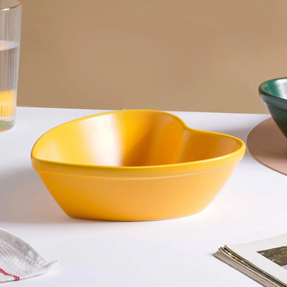 Hearty Ceramic Bakeware Yellow 7.8 Inch - Image 5