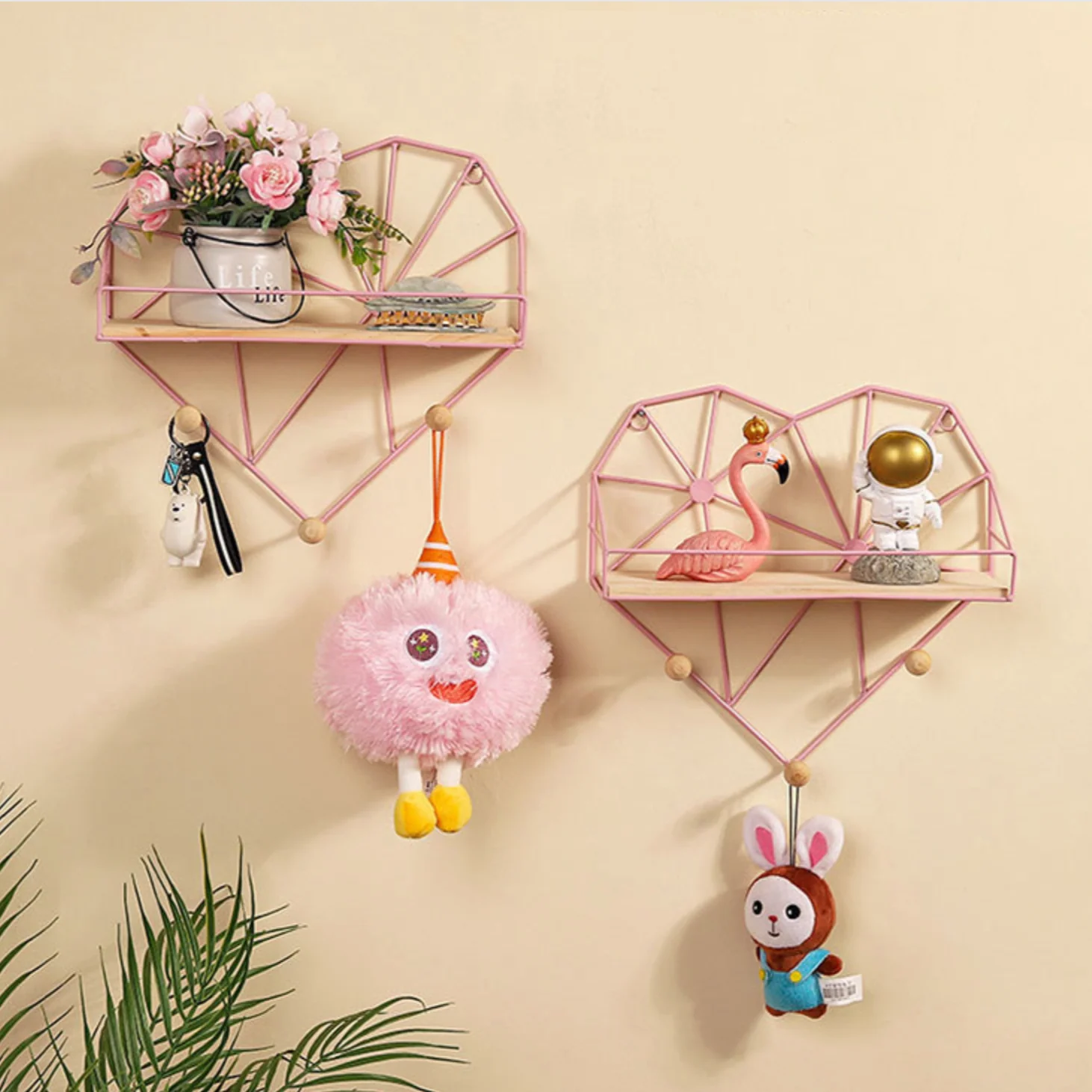Heart Shelf Pink - Image 3