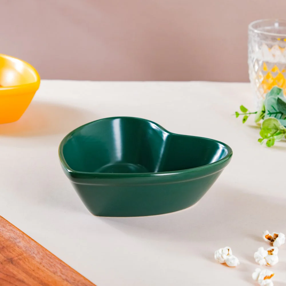 Hearty Ceramic Bakeware Small Green 6 Inch - Image 6