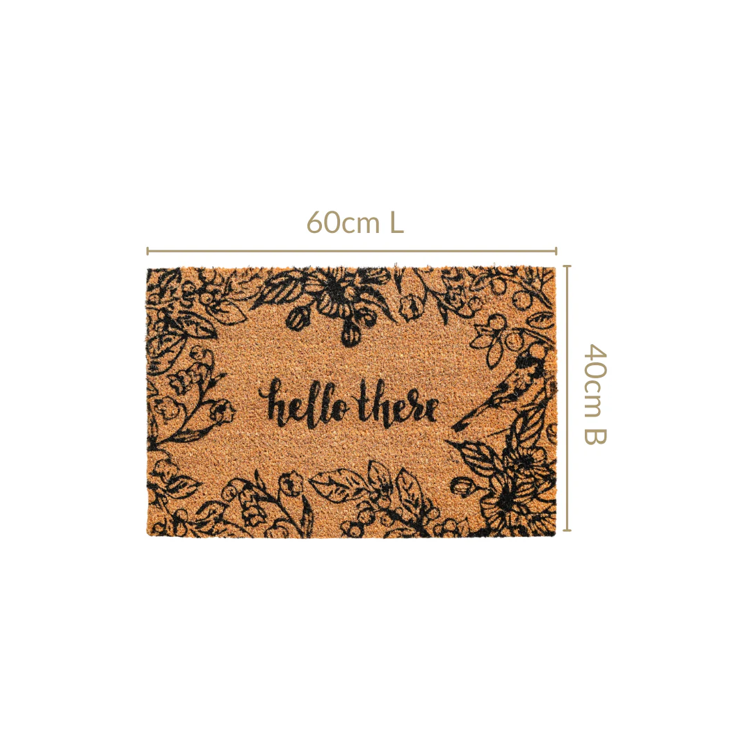 Hello There Printed Coir Welcome Mat 24x16 Inch - Image 4