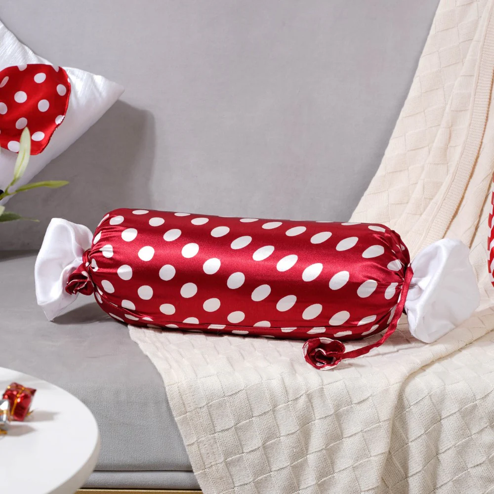 Holiday Candy Christmas Pillow 19 X 5 Inch