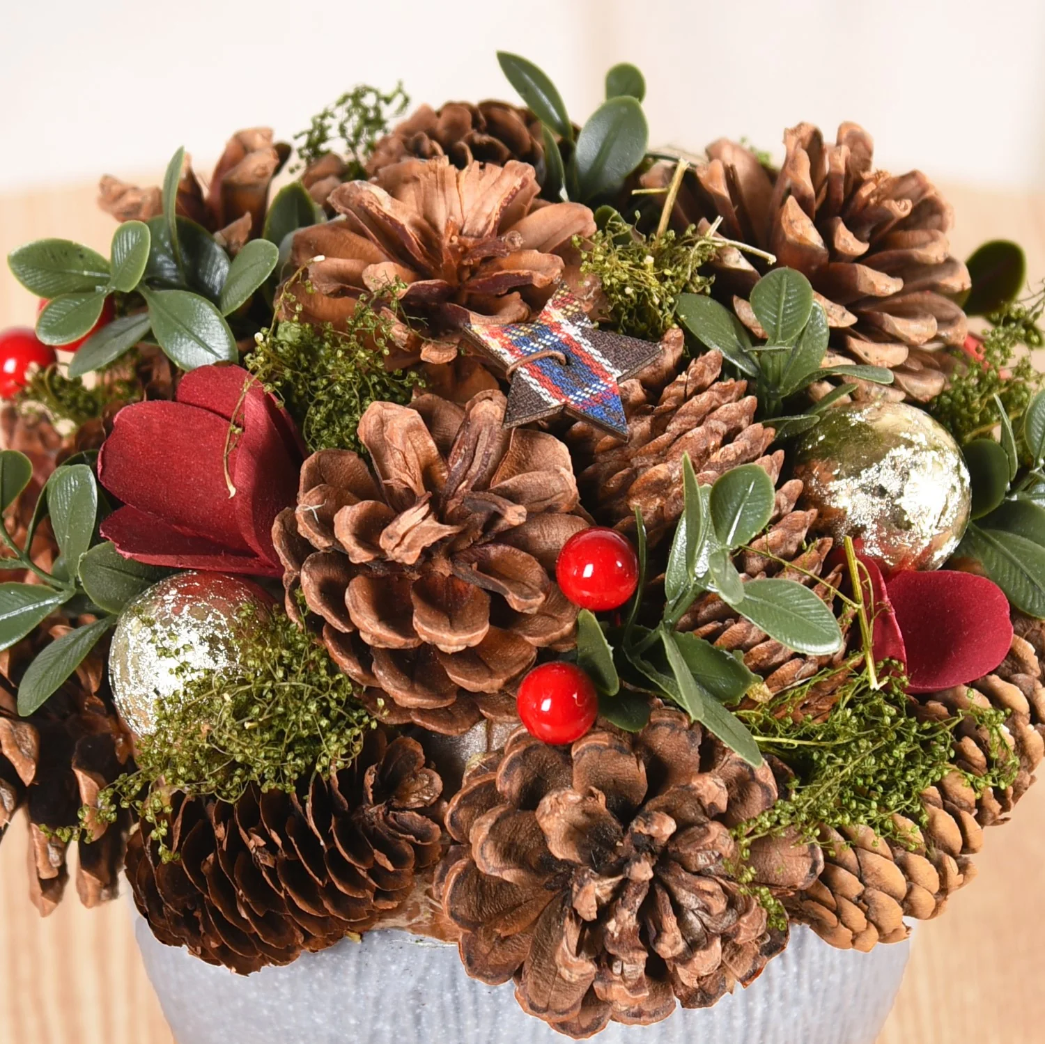 Holiday Delight Decorative Flower Pot - Image 7