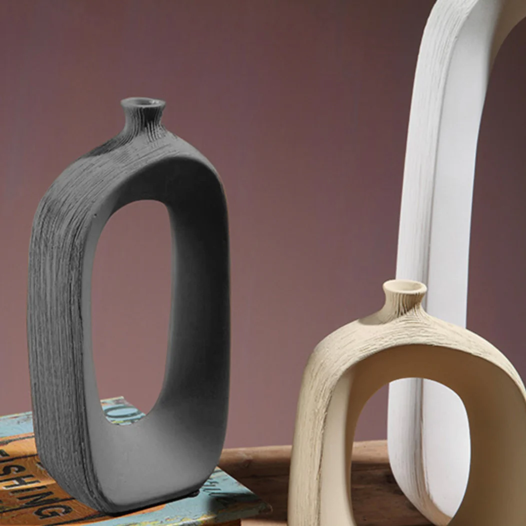 Hollow Vase Set Of 3 - Image 9