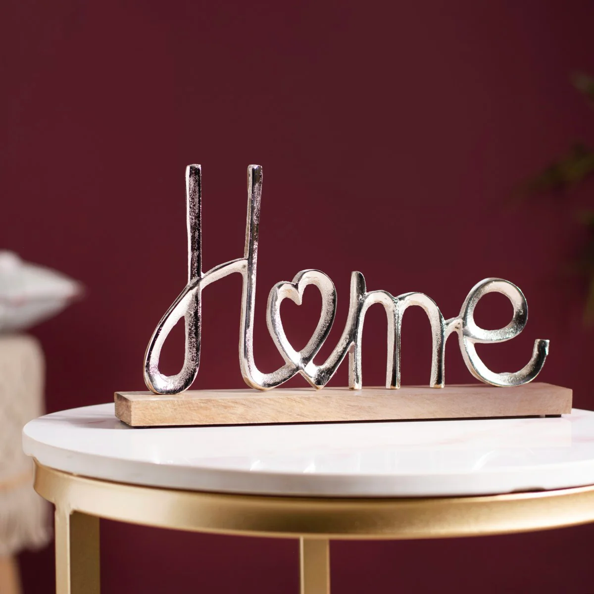 Home Lettering Showpiece For Living Room Decor - Image 7